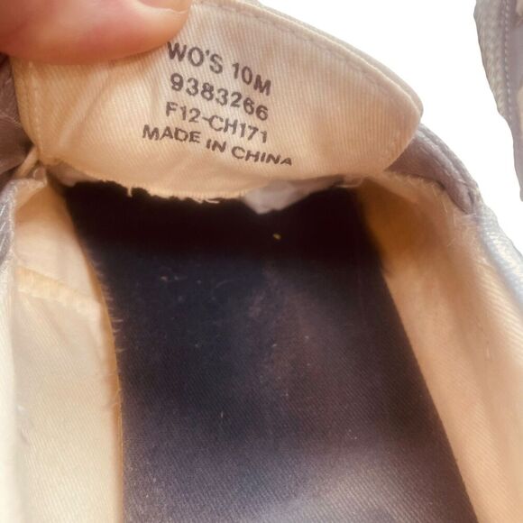 Sperry | Bahama Pewter Sequin Boat Shoes Sparkle Top-Siders | Size 10 | GUC - Picture 7 of 11